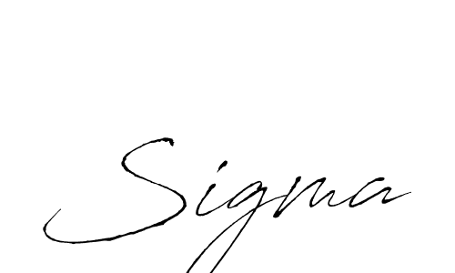 You should practise on your own different ways (Antro_Vectra) to write your name (Sigma) in signature. don't let someone else do it for you. Sigma signature style 6 images and pictures png