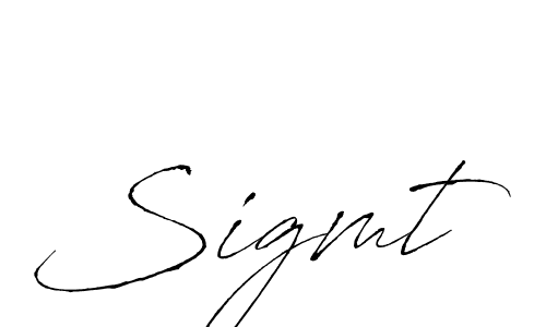 The best way (Antro_Vectra) to make a short signature is to pick only two or three words in your name. The name Sigmt include a total of six letters. For converting this name. Sigmt signature style 6 images and pictures png