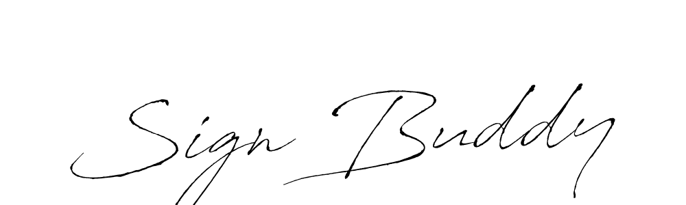 How to make Sign Buddy signature? Antro_Vectra is a professional autograph style. Create handwritten signature for Sign Buddy name. Sign Buddy signature style 6 images and pictures png