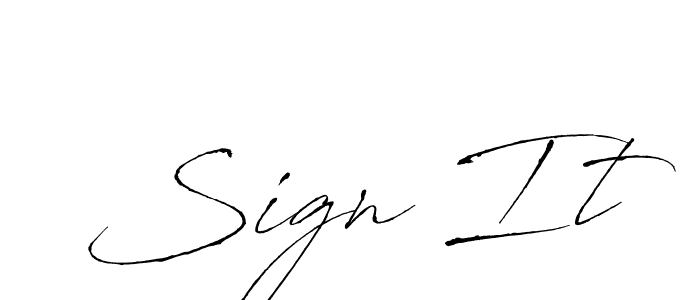 Check out images of Autograph of Sign It name. Actor Sign It Signature Style. Antro_Vectra is a professional sign style online. Sign It signature style 6 images and pictures png