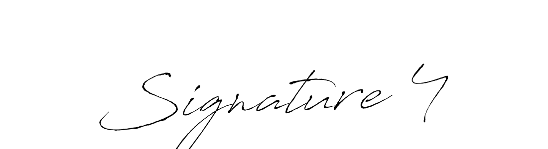 Make a short Signature 4 signature style. Manage your documents anywhere anytime using Antro_Vectra. Create and add eSignatures, submit forms, share and send files easily. Signature 4 signature style 6 images and pictures png