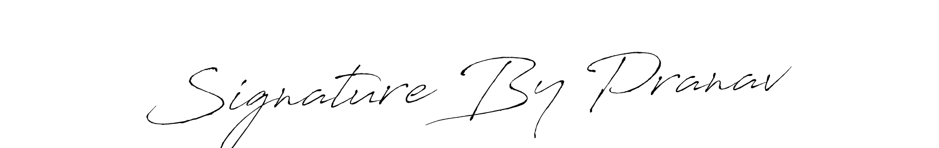 The best way (Antro_Vectra) to make a short signature is to pick only two or three words in your name. The name Signature By Pranav include a total of six letters. For converting this name. Signature By Pranav signature style 6 images and pictures png