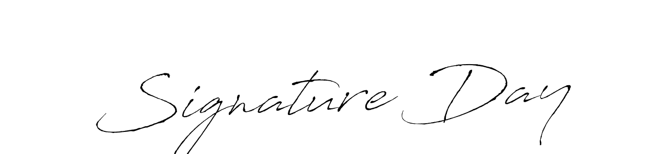 Also You can easily find your signature by using the search form. We will create Signature Day name handwritten signature images for you free of cost using Antro_Vectra sign style. Signature Day signature style 6 images and pictures png