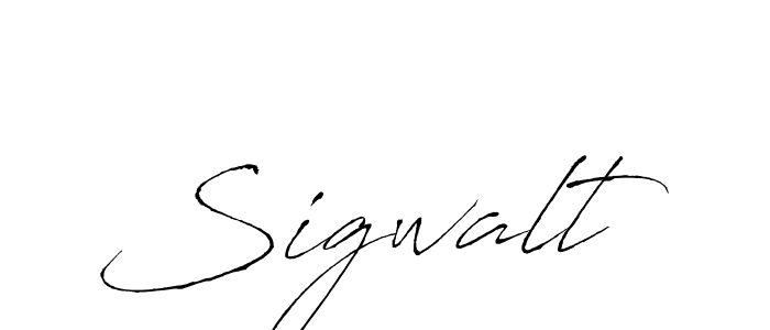 Create a beautiful signature design for name Sigwalt. With this signature (Antro_Vectra) fonts, you can make a handwritten signature for free. Sigwalt signature style 6 images and pictures png