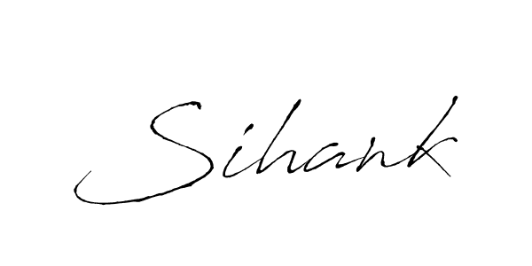 Also You can easily find your signature by using the search form. We will create Sihank name handwritten signature images for you free of cost using Antro_Vectra sign style. Sihank signature style 6 images and pictures png