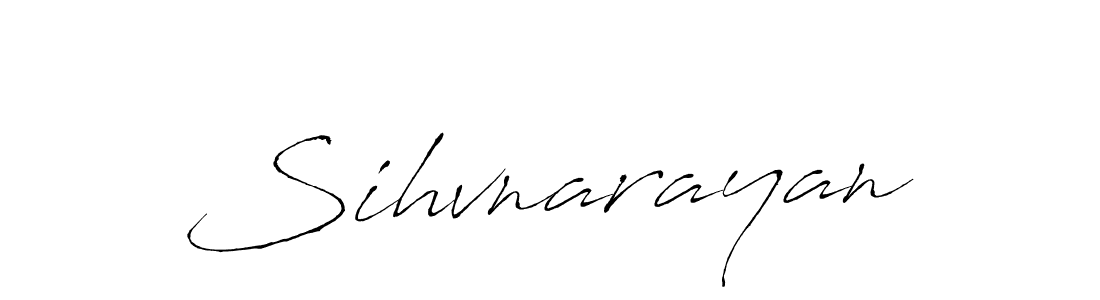 Similarly Antro_Vectra is the best handwritten signature design. Signature creator online .You can use it as an online autograph creator for name Sihvnarayan. Sihvnarayan signature style 6 images and pictures png