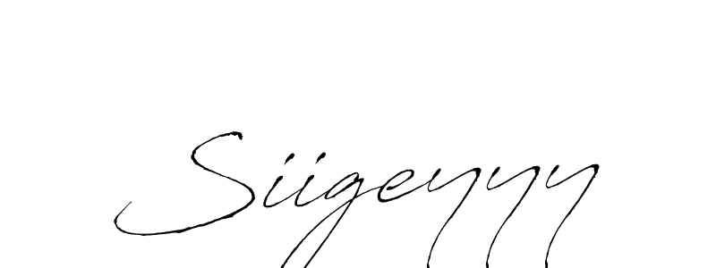How to make Siigeyyy name signature. Use Antro_Vectra style for creating short signs online. This is the latest handwritten sign. Siigeyyy signature style 6 images and pictures png