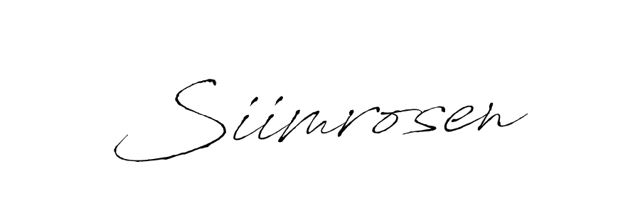 Similarly Antro_Vectra is the best handwritten signature design. Signature creator online .You can use it as an online autograph creator for name Siimrosen. Siimrosen signature style 6 images and pictures png