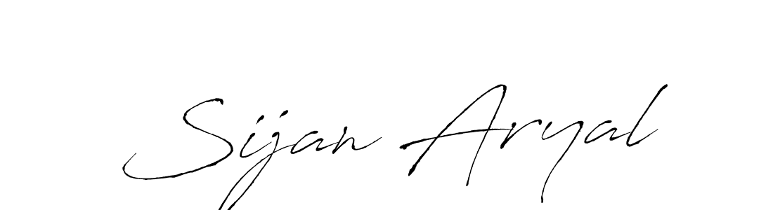 Also You can easily find your signature by using the search form. We will create Sijan Aryal name handwritten signature images for you free of cost using Antro_Vectra sign style. Sijan Aryal signature style 6 images and pictures png