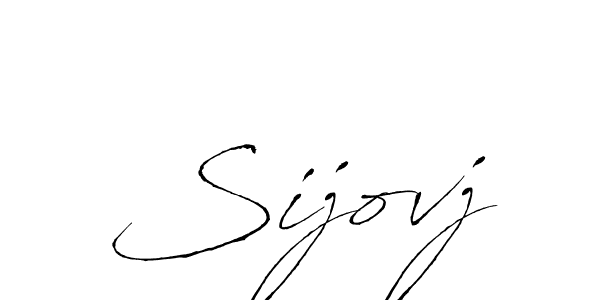 Design your own signature with our free online signature maker. With this signature software, you can create a handwritten (Antro_Vectra) signature for name Sijovj. Sijovj signature style 6 images and pictures png