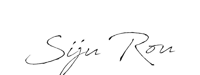 if you are searching for the best signature style for your name Siju Rou. so please give up your signature search. here we have designed multiple signature styles  using Antro_Vectra. Siju Rou signature style 6 images and pictures png