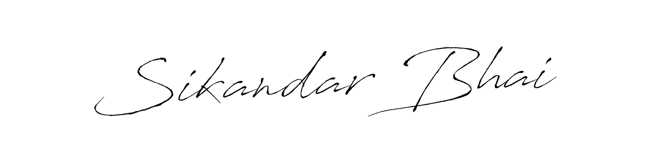 Check out images of Autograph of Sikandar Bhai name. Actor Sikandar Bhai Signature Style. Antro_Vectra is a professional sign style online. Sikandar Bhai signature style 6 images and pictures png