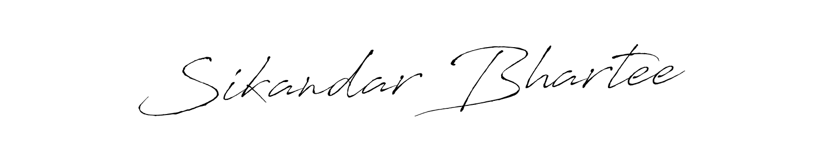 Make a beautiful signature design for name Sikandar Bhartee. Use this online signature maker to create a handwritten signature for free. Sikandar Bhartee signature style 6 images and pictures png