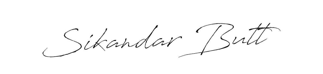if you are searching for the best signature style for your name Sikandar Butt. so please give up your signature search. here we have designed multiple signature styles  using Antro_Vectra. Sikandar Butt signature style 6 images and pictures png
