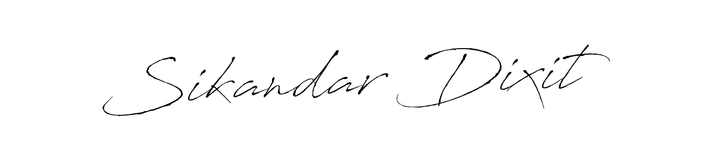 Once you've used our free online signature maker to create your best signature Antro_Vectra style, it's time to enjoy all of the benefits that Sikandar Dixit name signing documents. Sikandar Dixit signature style 6 images and pictures png
