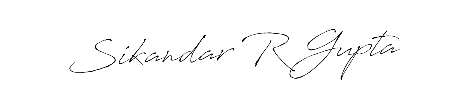 This is the best signature style for the Sikandar R Gupta name. Also you like these signature font (Antro_Vectra). Mix name signature. Sikandar R Gupta signature style 6 images and pictures png