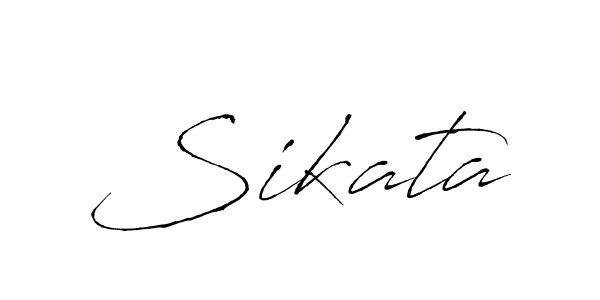 Create a beautiful signature design for name Sikata. With this signature (Antro_Vectra) fonts, you can make a handwritten signature for free. Sikata signature style 6 images and pictures png