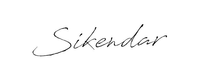 How to make Sikendar name signature. Use Antro_Vectra style for creating short signs online. This is the latest handwritten sign. Sikendar signature style 6 images and pictures png