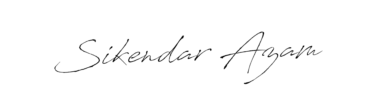You can use this online signature creator to create a handwritten signature for the name Sikendar Azam. This is the best online autograph maker. Sikendar Azam signature style 6 images and pictures png