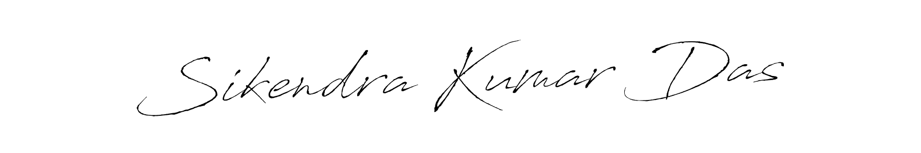 Create a beautiful signature design for name Sikendra Kumar Das. With this signature (Antro_Vectra) fonts, you can make a handwritten signature for free. Sikendra Kumar Das signature style 6 images and pictures png