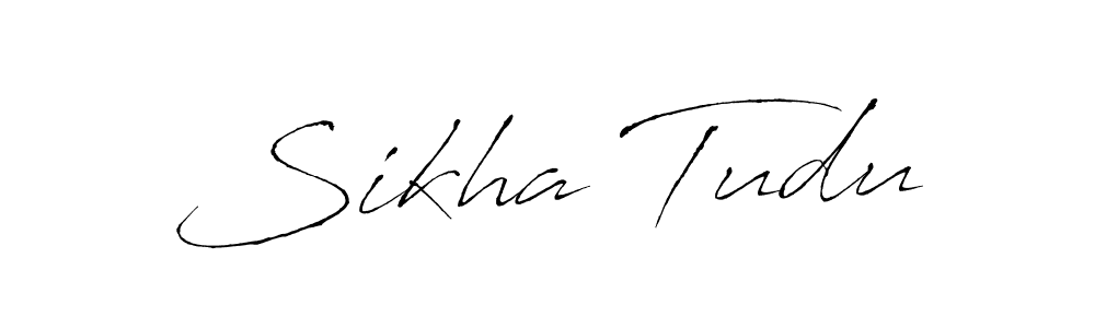 if you are searching for the best signature style for your name Sikha Tudu. so please give up your signature search. here we have designed multiple signature styles  using Antro_Vectra. Sikha Tudu signature style 6 images and pictures png