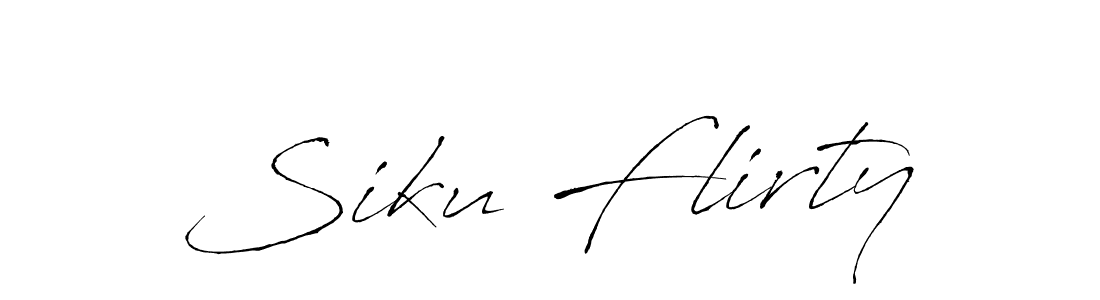 You should practise on your own different ways (Antro_Vectra) to write your name (Siku Flirty) in signature. don't let someone else do it for you. Siku Flirty signature style 6 images and pictures png