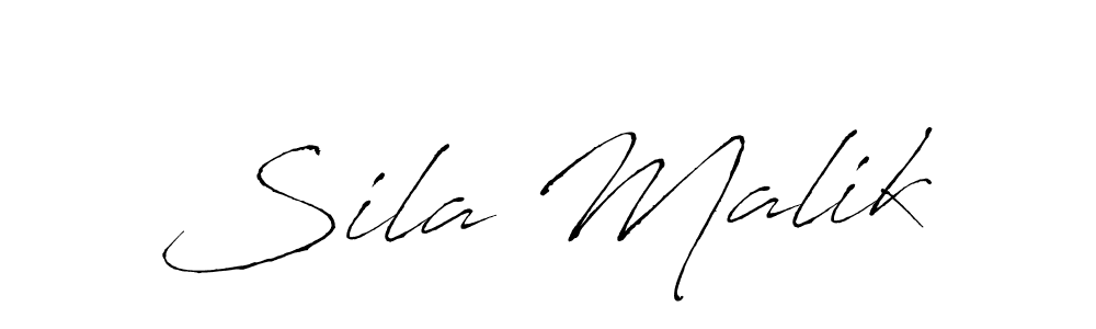 Also we have Sila Malik name is the best signature style. Create professional handwritten signature collection using Antro_Vectra autograph style. Sila Malik signature style 6 images and pictures png