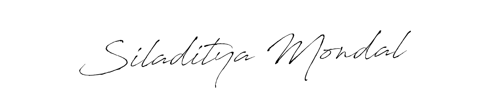 Also You can easily find your signature by using the search form. We will create Siladitya Mondal name handwritten signature images for you free of cost using Antro_Vectra sign style. Siladitya Mondal signature style 6 images and pictures png