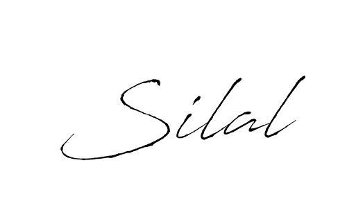 Use a signature maker to create a handwritten signature online. With this signature software, you can design (Antro_Vectra) your own signature for name Silal. Silal signature style 6 images and pictures png