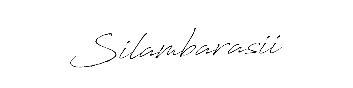 It looks lik you need a new signature style for name Silambarasii. Design unique handwritten (Antro_Vectra) signature with our free signature maker in just a few clicks. Silambarasii signature style 6 images and pictures png