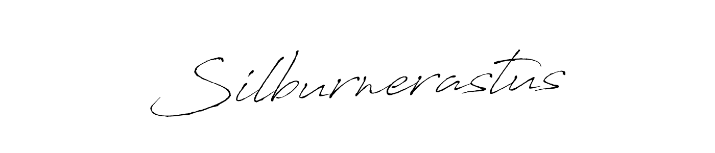 How to make Silburnerastus name signature. Use Antro_Vectra style for creating short signs online. This is the latest handwritten sign. Silburnerastus signature style 6 images and pictures png