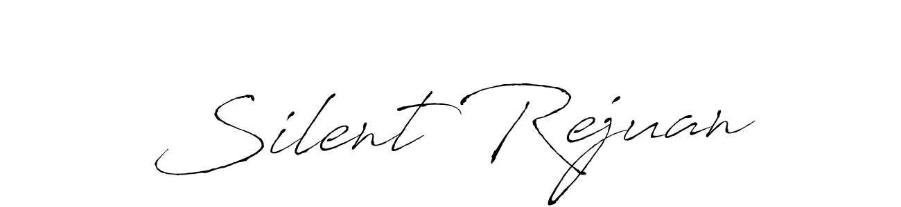 This is the best signature style for the Silent Rejuan name. Also you like these signature font (Antro_Vectra). Mix name signature. Silent Rejuan signature style 6 images and pictures png