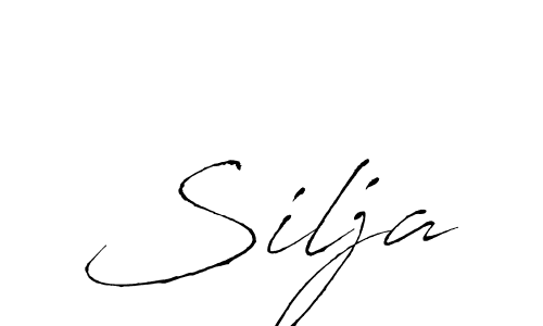 You should practise on your own different ways (Antro_Vectra) to write your name (Silja) in signature. don't let someone else do it for you. Silja signature style 6 images and pictures png