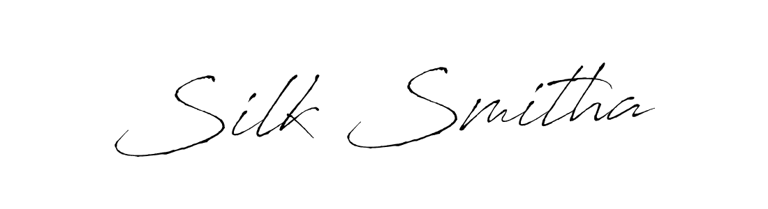 if you are searching for the best signature style for your name Silk Smitha. so please give up your signature search. here we have designed multiple signature styles  using Antro_Vectra. Silk Smitha signature style 6 images and pictures png