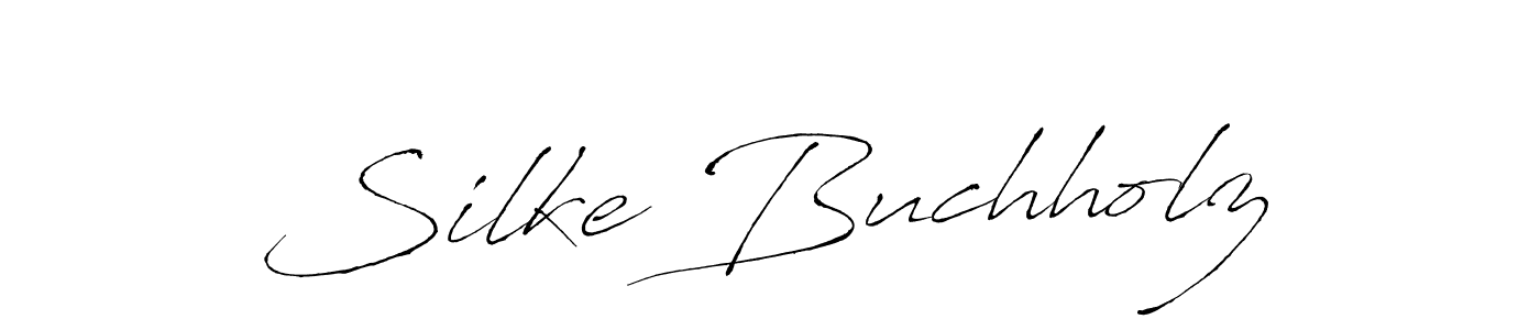 Silke Buchholz stylish signature style. Best Handwritten Sign (Antro_Vectra) for my name. Handwritten Signature Collection Ideas for my name Silke Buchholz. Silke Buchholz signature style 6 images and pictures png