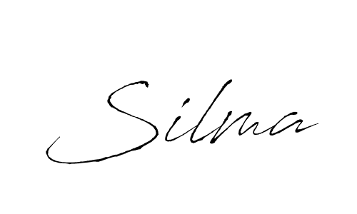 if you are searching for the best signature style for your name Silma. so please give up your signature search. here we have designed multiple signature styles  using Antro_Vectra. Silma signature style 6 images and pictures png