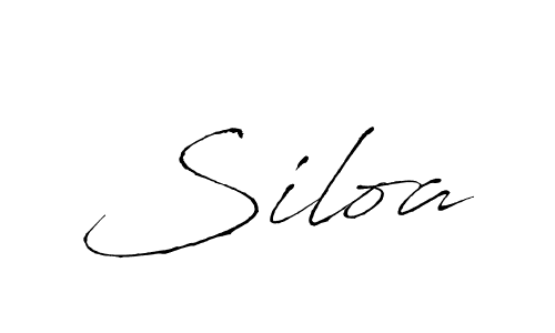 Antro_Vectra is a professional signature style that is perfect for those who want to add a touch of class to their signature. It is also a great choice for those who want to make their signature more unique. Get Siloa name to fancy signature for free. Siloa signature style 6 images and pictures png