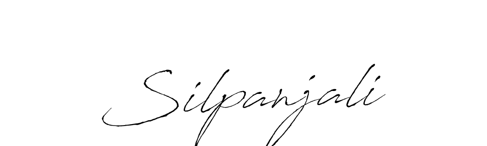 Silpanjali stylish signature style. Best Handwritten Sign (Antro_Vectra) for my name. Handwritten Signature Collection Ideas for my name Silpanjali. Silpanjali signature style 6 images and pictures png