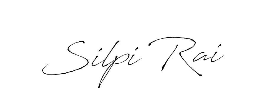 Antro_Vectra is a professional signature style that is perfect for those who want to add a touch of class to their signature. It is also a great choice for those who want to make their signature more unique. Get Silpi Rai name to fancy signature for free. Silpi Rai signature style 6 images and pictures png