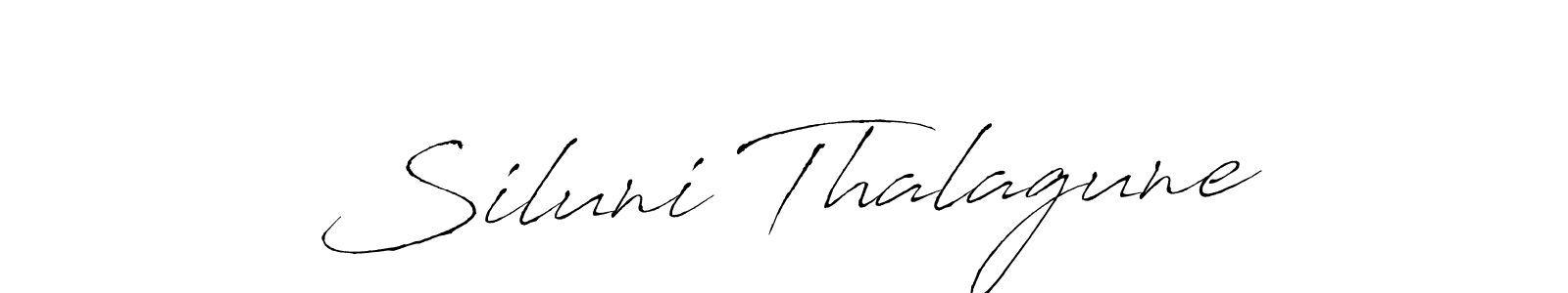 Use a signature maker to create a handwritten signature online. With this signature software, you can design (Antro_Vectra) your own signature for name Siluni Thalagune. Siluni Thalagune signature style 6 images and pictures png