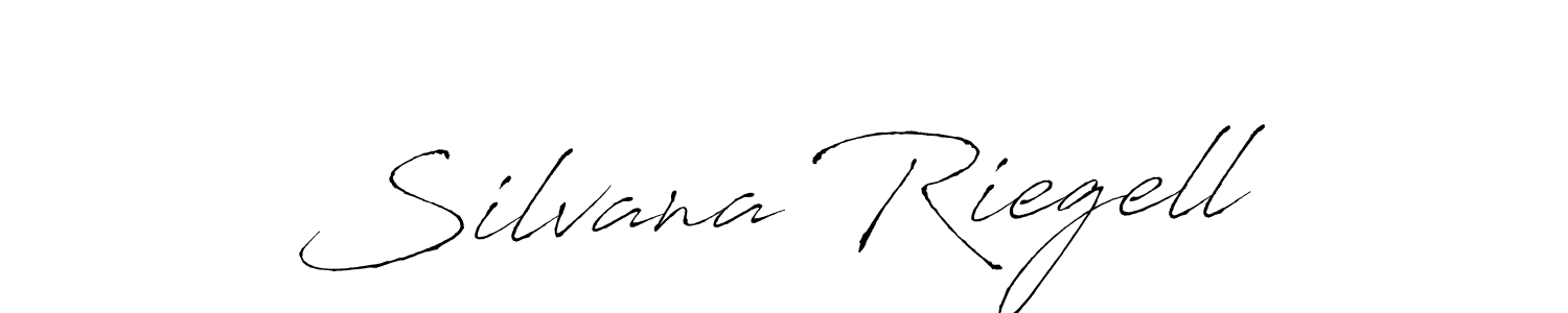 Make a beautiful signature design for name Silvana Riegell. Use this online signature maker to create a handwritten signature for free. Silvana Riegell signature style 6 images and pictures png