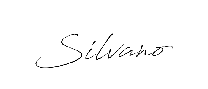 This is the best signature style for the Silvano name. Also you like these signature font (Antro_Vectra). Mix name signature. Silvano signature style 6 images and pictures png