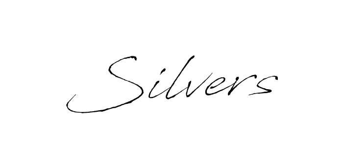 Make a beautiful signature design for name Silvers. Use this online signature maker to create a handwritten signature for free. Silvers signature style 6 images and pictures png