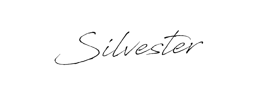 How to make Silvester signature? Antro_Vectra is a professional autograph style. Create handwritten signature for Silvester name. Silvester signature style 6 images and pictures png