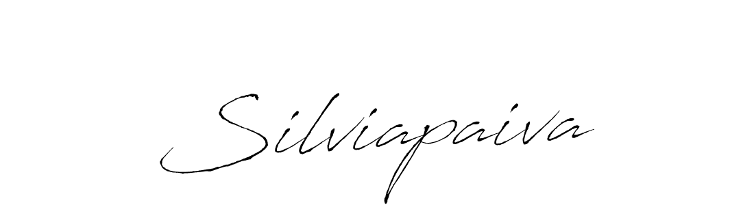 Use a signature maker to create a handwritten signature online. With this signature software, you can design (Antro_Vectra) your own signature for name Silviapaiva. Silviapaiva signature style 6 images and pictures png