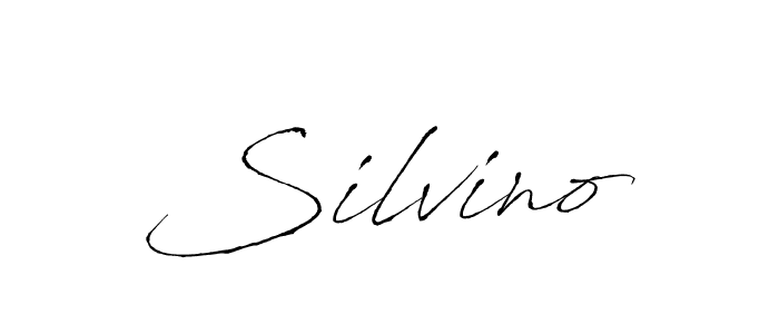 The best way (Antro_Vectra) to make a short signature is to pick only two or three words in your name. The name Silvino include a total of six letters. For converting this name. Silvino signature style 6 images and pictures png