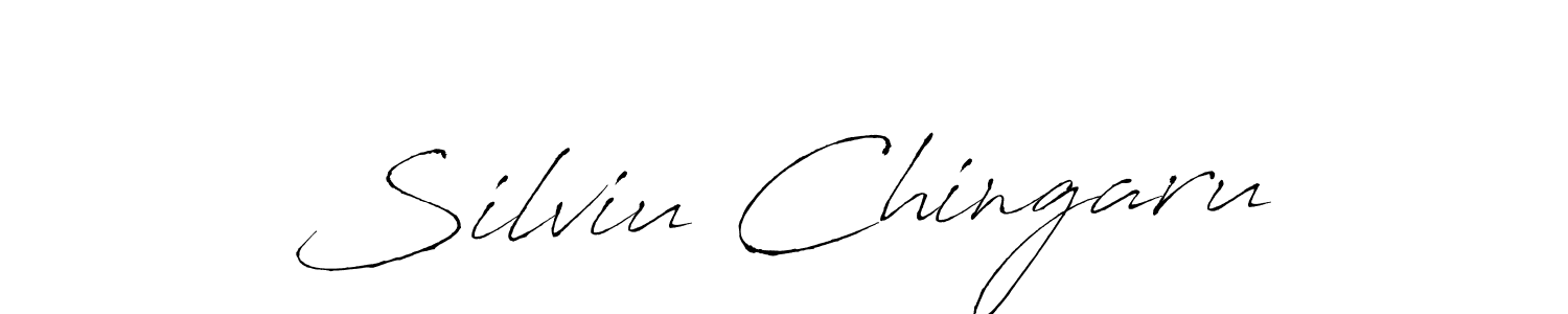 if you are searching for the best signature style for your name Silviu Chingaru. so please give up your signature search. here we have designed multiple signature styles  using Antro_Vectra. Silviu Chingaru signature style 6 images and pictures png