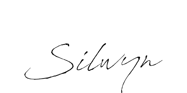 Create a beautiful signature design for name Silwyn. With this signature (Antro_Vectra) fonts, you can make a handwritten signature for free. Silwyn signature style 6 images and pictures png