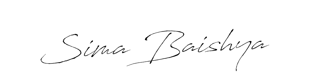 Antro_Vectra is a professional signature style that is perfect for those who want to add a touch of class to their signature. It is also a great choice for those who want to make their signature more unique. Get Sima Baishya name to fancy signature for free. Sima Baishya signature style 6 images and pictures png