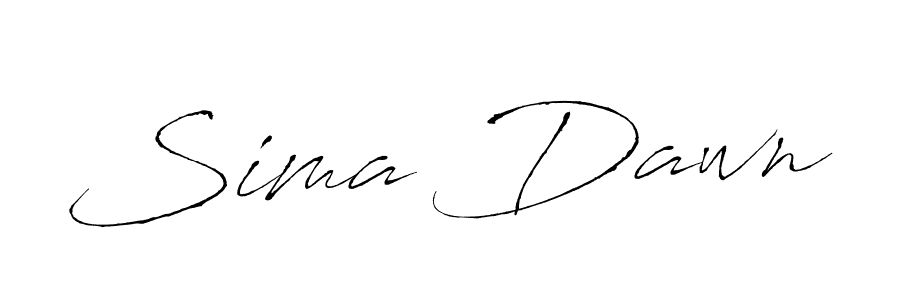 Also You can easily find your signature by using the search form. We will create Sima Dawn name handwritten signature images for you free of cost using Antro_Vectra sign style. Sima Dawn signature style 6 images and pictures png